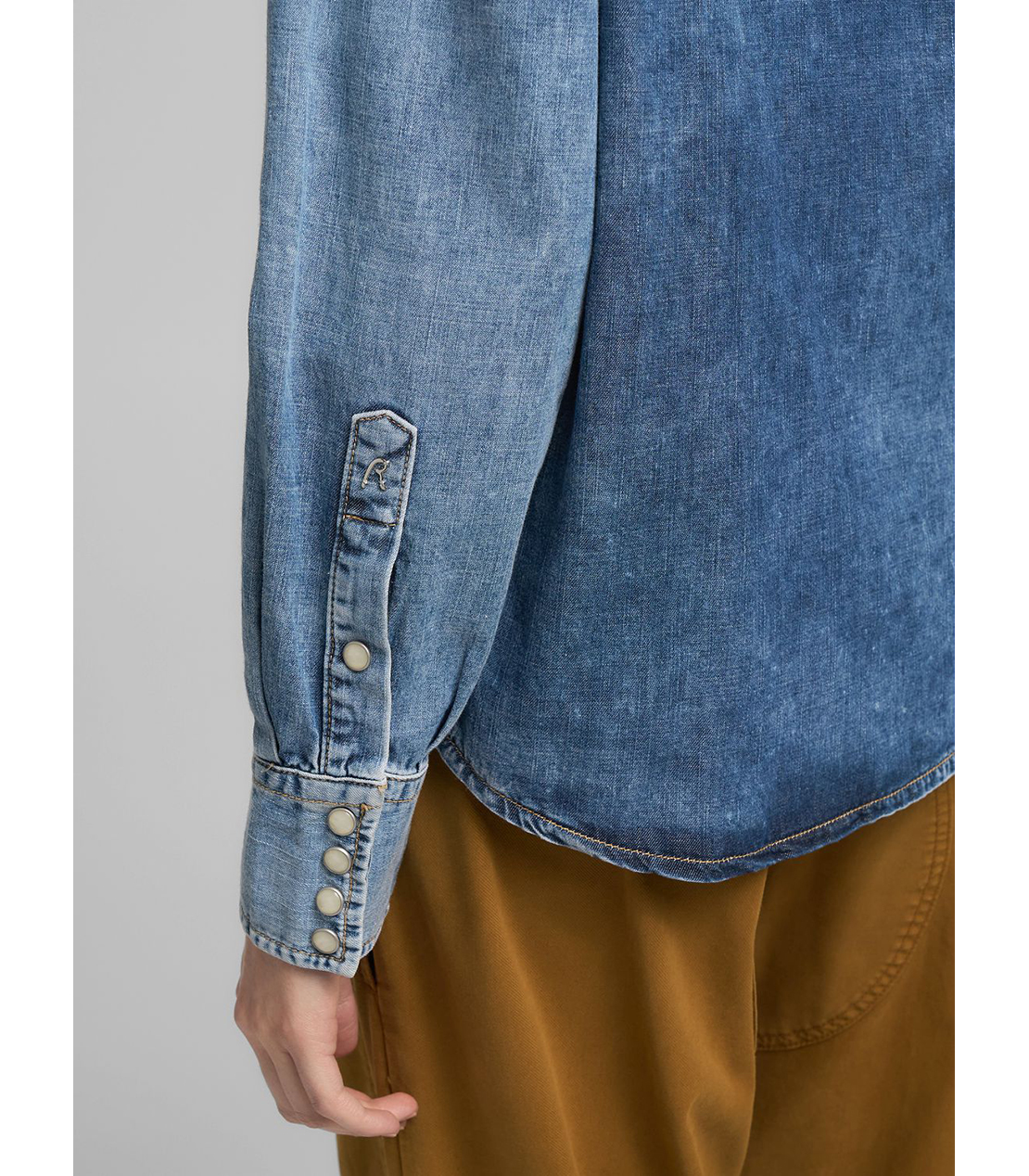 オーバーフィット デニムシャツ 詳細画像 ブルー 6